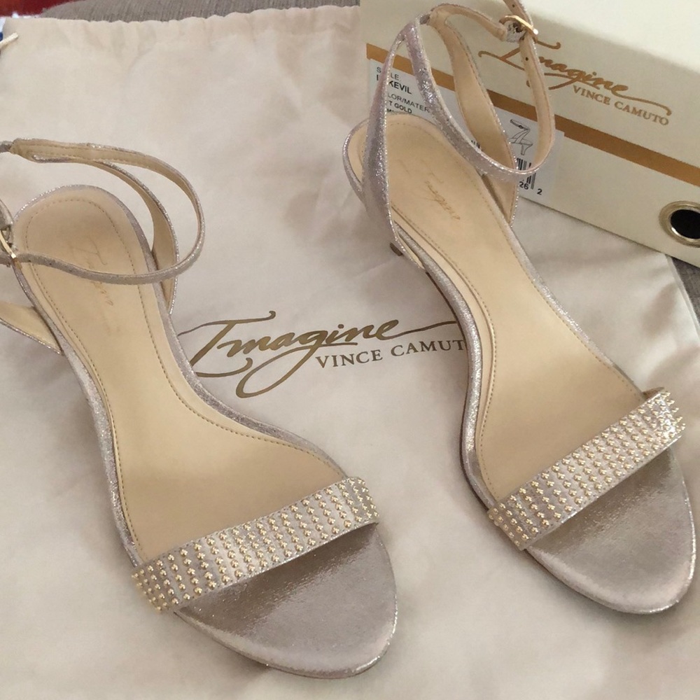 Vince Camino Gold Sandals